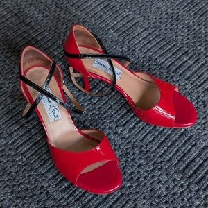 Tango Comme Il Faut Red Tango Shoes Size EU 38